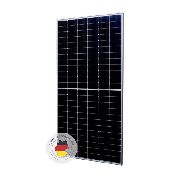 پنل خورشیدی 570 وات بایفشیال مونوکریستال برند AE SOLAR سری METEOR